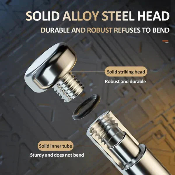 Stainless Steel Self Defence Foldable Pointer & Safety Hiking Stick