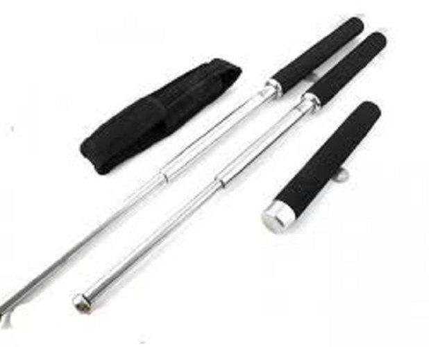 Stainless Steel Self Defence Foldable Pointer & Safety Hiking Stick